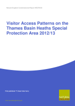Fearnley and Liley - 2013 - Visitor access patterns on the Thames Basin Heaths