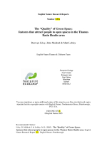 Liley et al. - 2006 - The quality of green space features that attrac